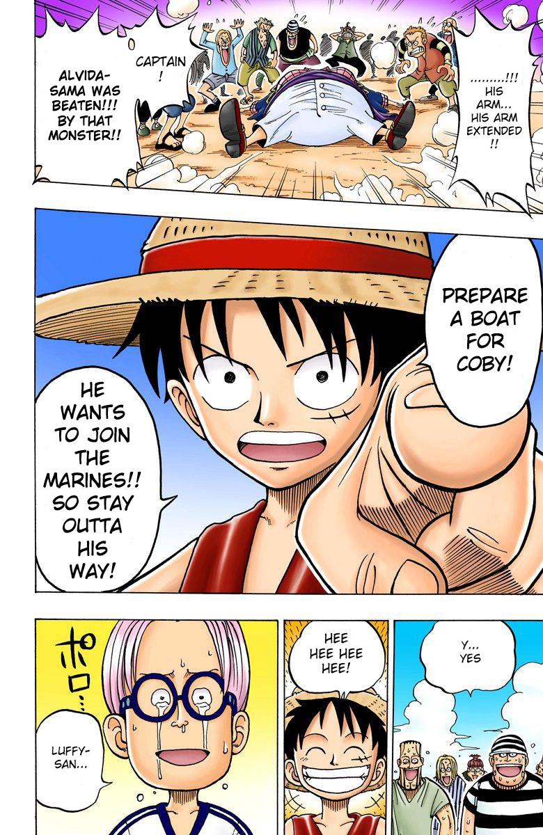 One Piece - Digital Colored Comics - Vol.1 Chapter 2: That Boy "The Straw Hat Wearing Luffy"