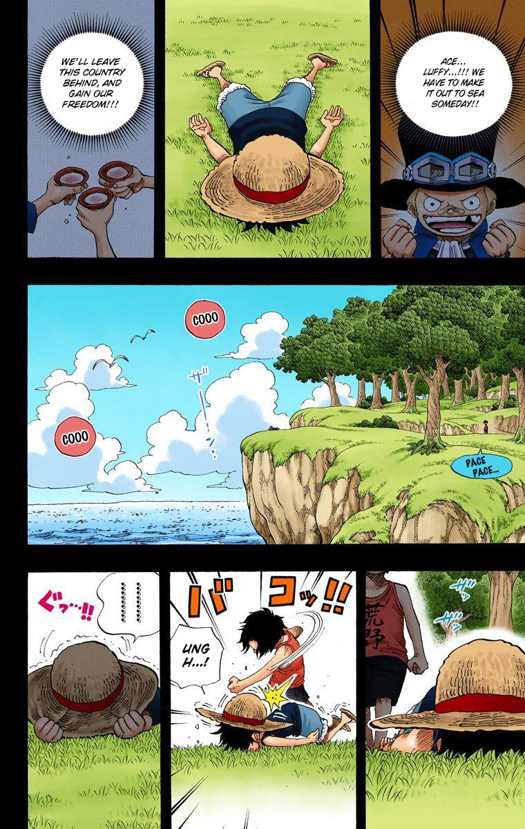 One Piece - Digital Colored Comics - Vol.60 Chapter 589: Efforts Toward Glory