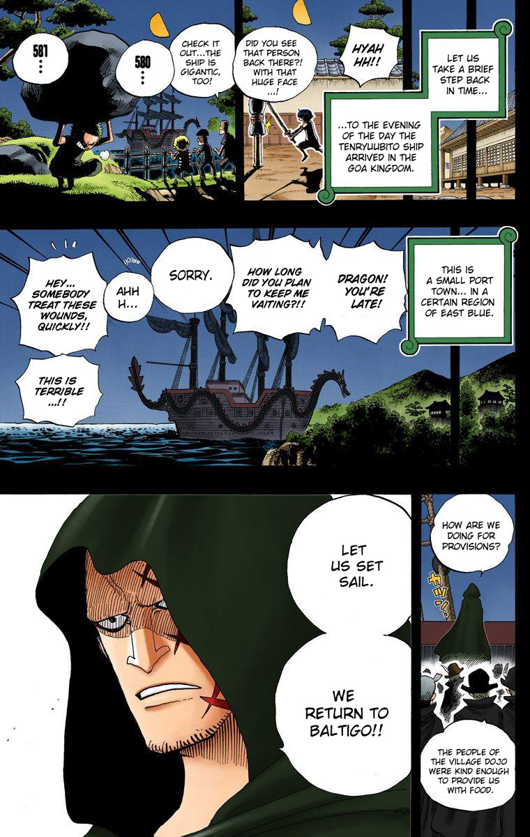 One Piece - Digital Colored Comics - Vol.60 Chapter 589: Efforts Toward Glory