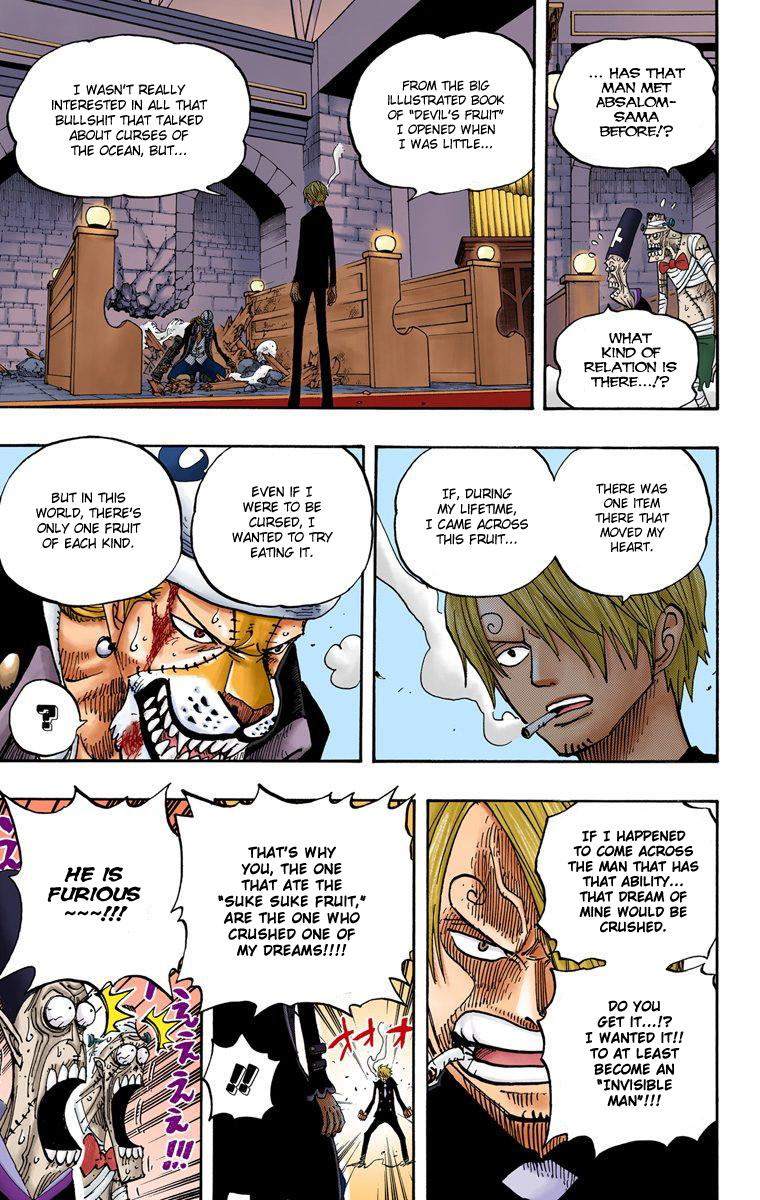 One Piece - Digital Colored Comics - Vol.48 Chapter 464: Sanji's Dream