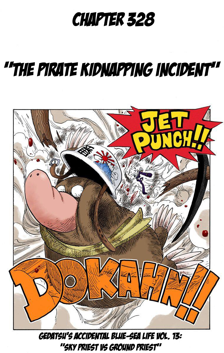 One Piece - Digital Colored Comics - Vol.35 Chapter 328: The Pirate Kidnapping Incident