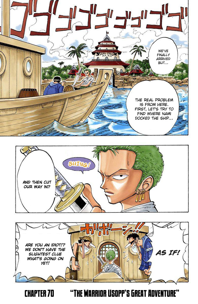 One Piece - Digital Colored Comics - Vol.8 Chapter 70: The Warrior Usopp's Great Adventure