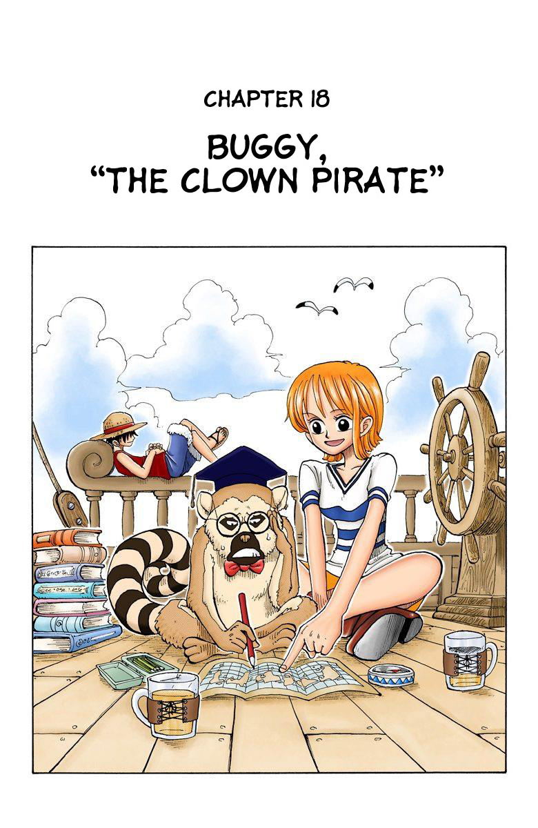 One Piece - Digital Colored Comics - Vol.3 Chapter 18: Buggy, "The Clown Pirate"