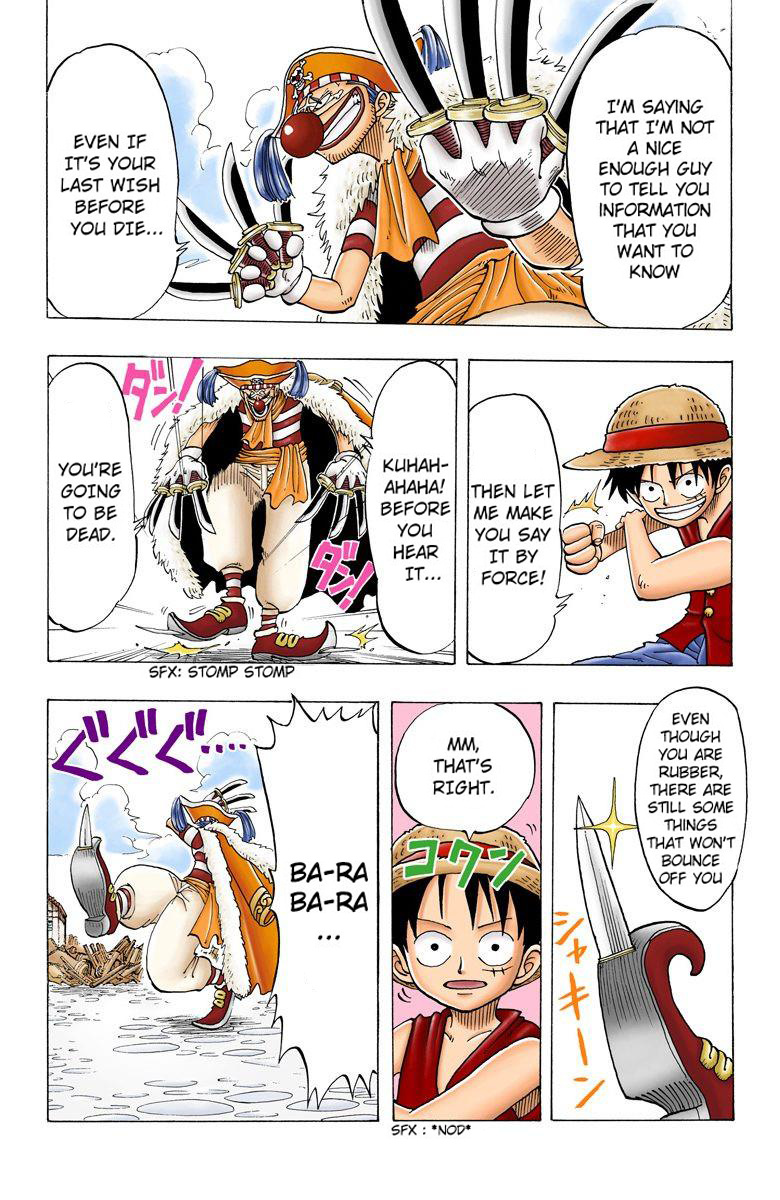 One Piece - Digital Colored Comics - Vol.3 Chapter 18: Buggy, "The Clown Pirate"