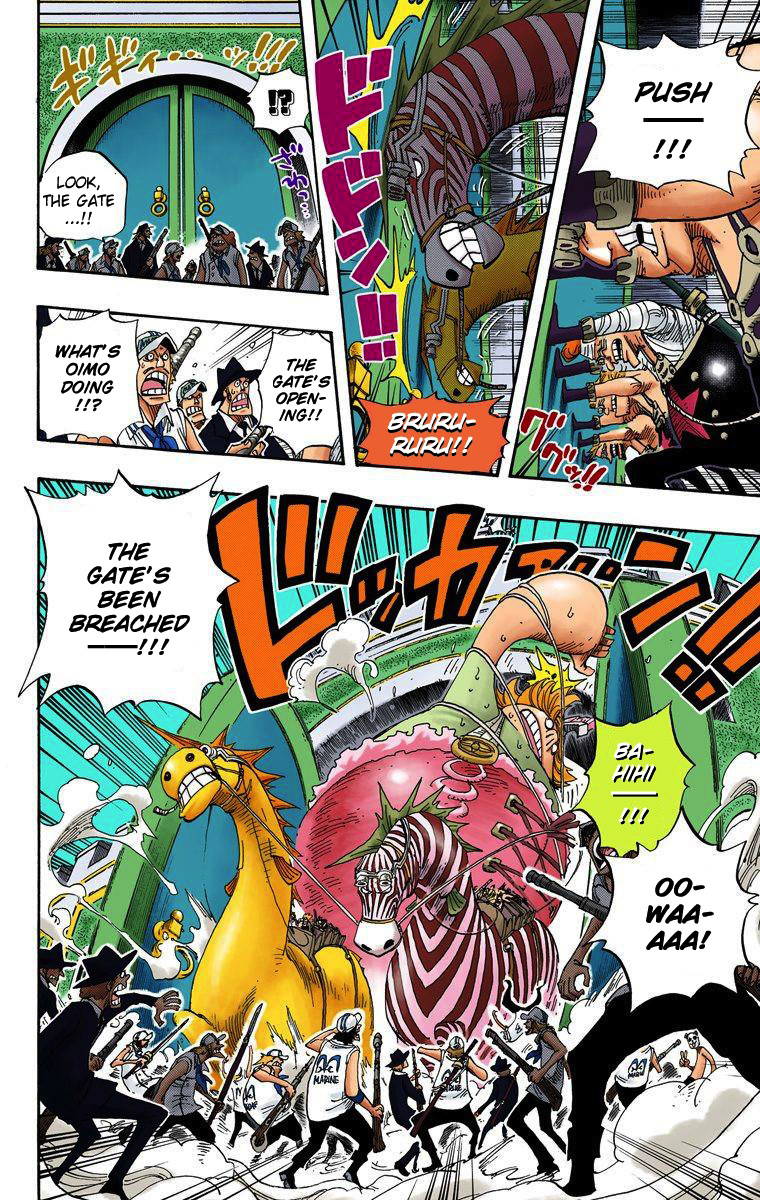 One Piece - Digital Colored Comics - Vol.40 Chapter 380: The Train's Arrival To Enies Lobby Main Land