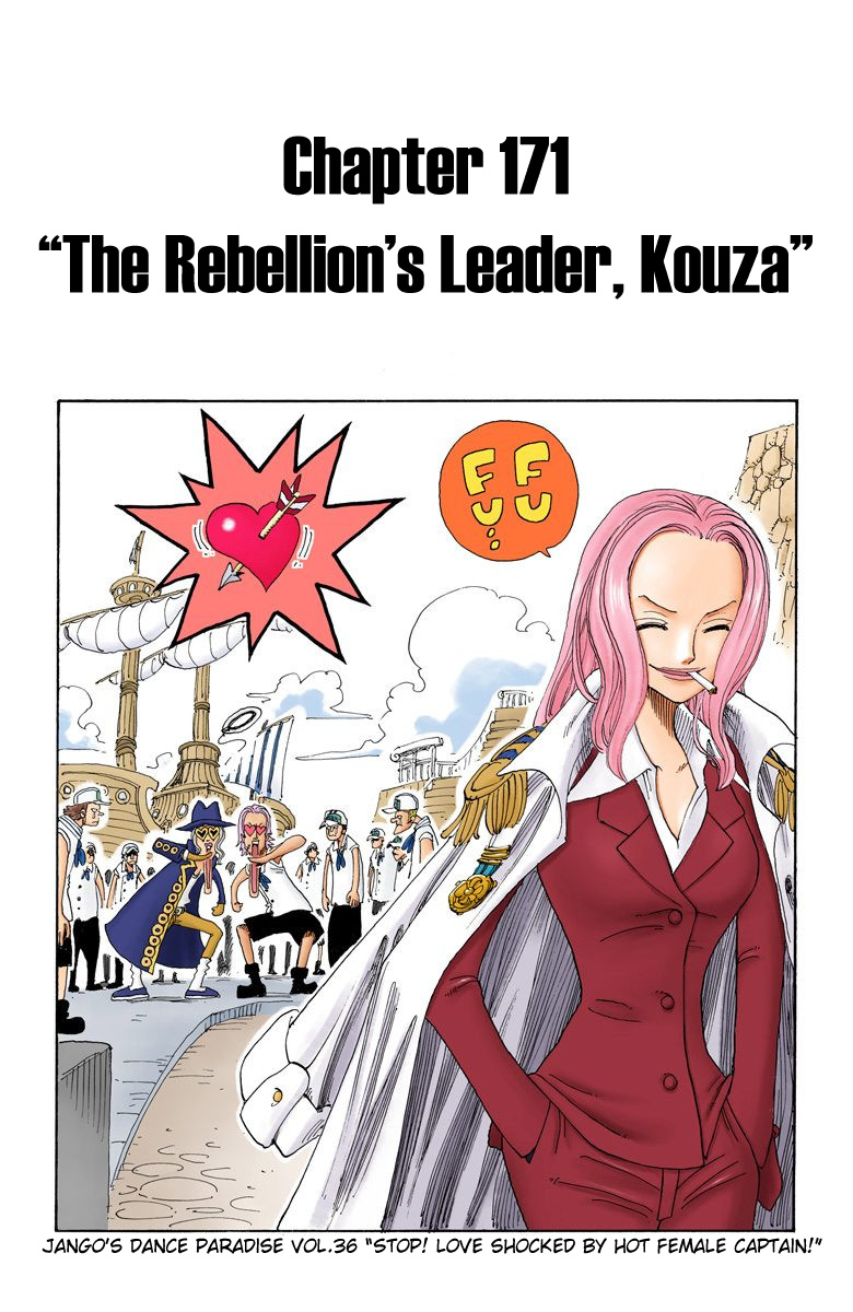 One Piece - Digital Colored Comics - Vol.19 Chapter 171: The Rebellion's Leader, Kouza