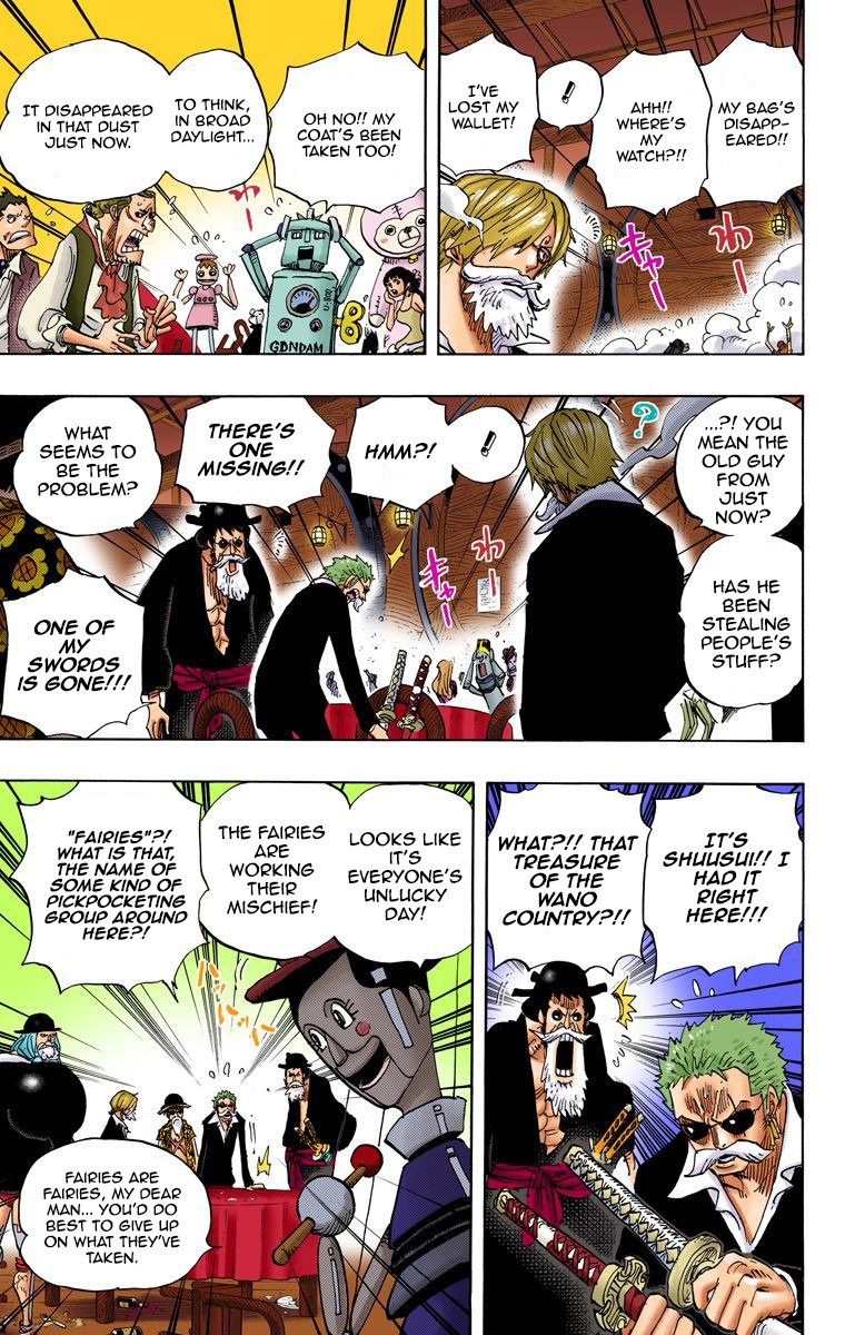 One Piece - Digital Colored Comics - Vol.71 Chapter 702: Corrida Colosseum