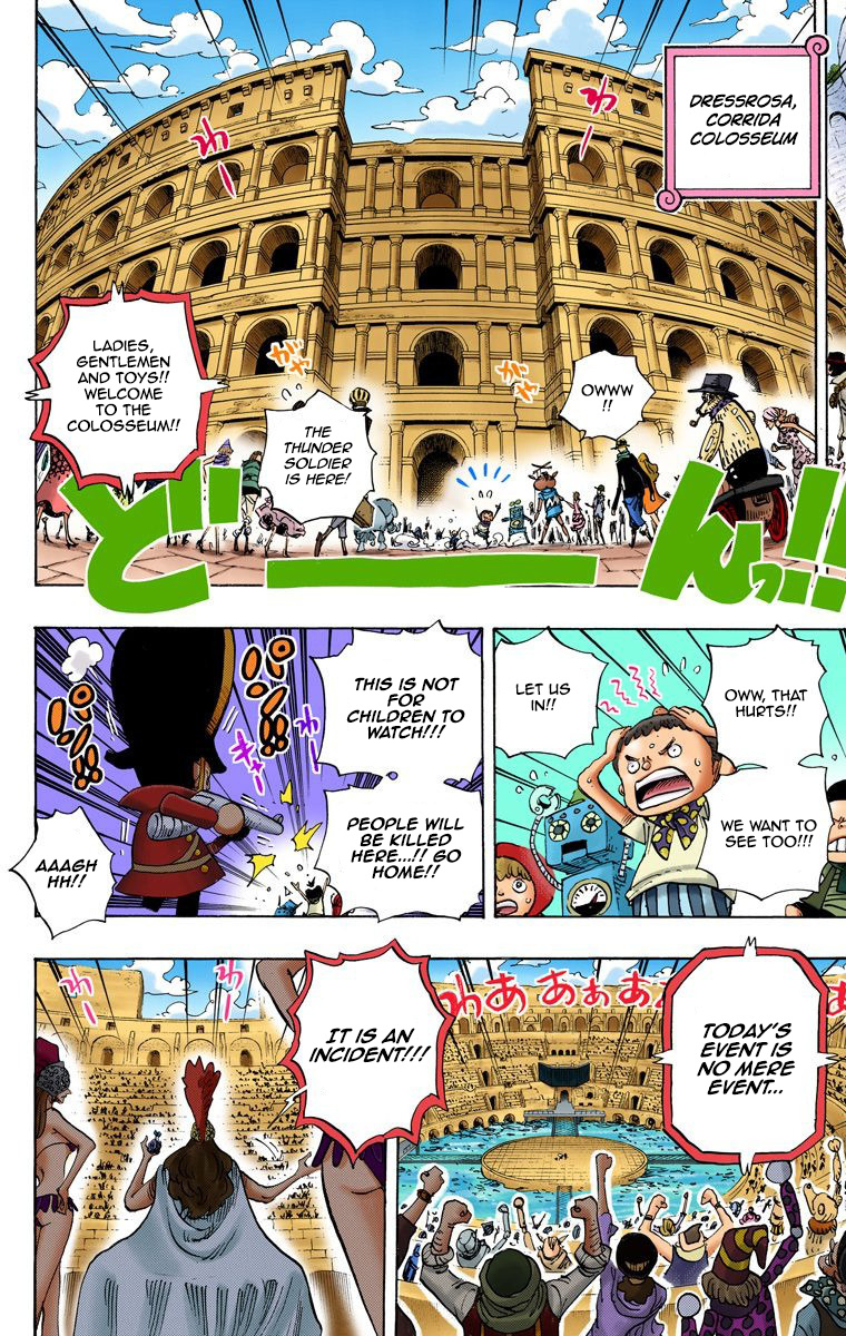 One Piece - Digital Colored Comics - Vol.71 Chapter 702: Corrida Colosseum