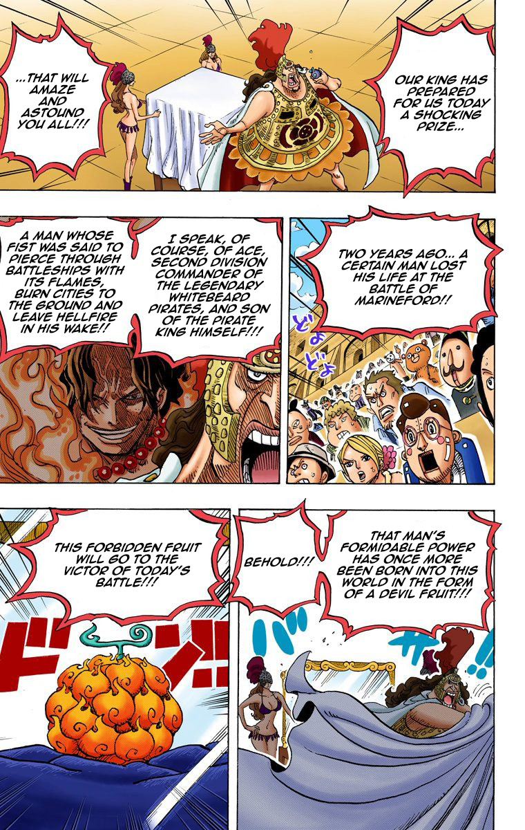 One Piece - Digital Colored Comics - Vol.71 Chapter 702: Corrida Colosseum