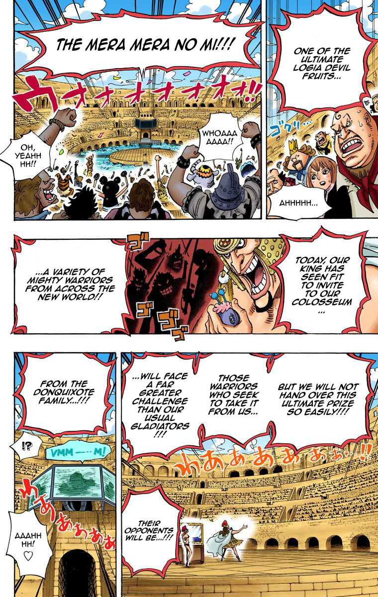 One Piece - Digital Colored Comics - Vol.71 Chapter 702: Corrida Colosseum