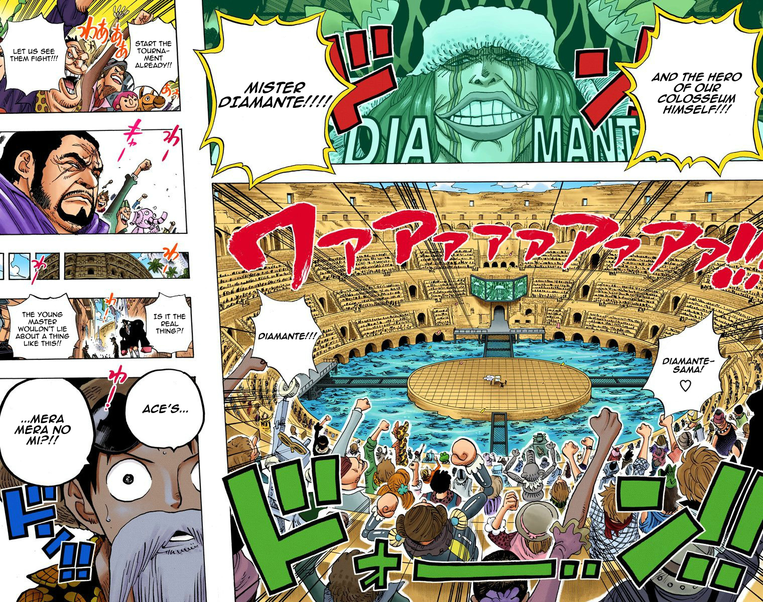 One Piece - Digital Colored Comics - Vol.71 Chapter 702: Corrida Colosseum