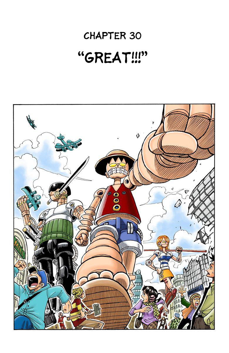 One Piece - Digital Colored Comics - Vol.4 Chapter 30: Great!!