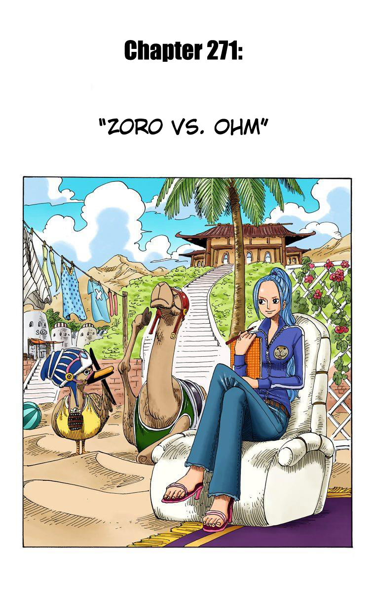 One Piece - Digital Colored Comics - Vol.29 Chapter 271: Zoro Vs. Ohm