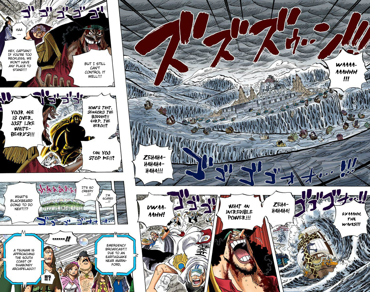 One Piece - Digital Colored Comics - Vol.59 Chapter 579: A Few Seconds Of Courage