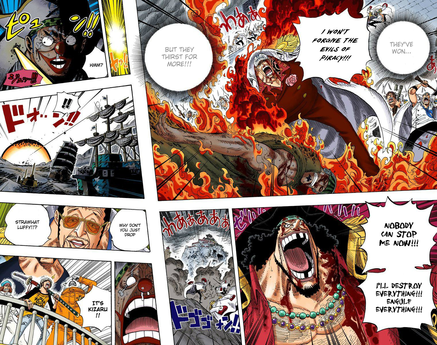 One Piece - Digital Colored Comics - Vol.59 Chapter 579: A Few Seconds Of Courage