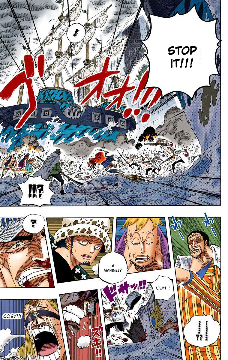 One Piece - Digital Colored Comics - Vol.59 Chapter 579: A Few Seconds Of Courage