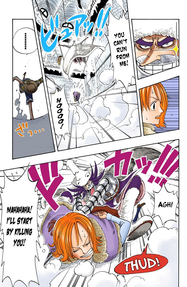 One Piece - Digital Colored Comics - Vol.17 Chapter 150: Royal Drum Crown's 7-Barrel Tin Can King Cannon