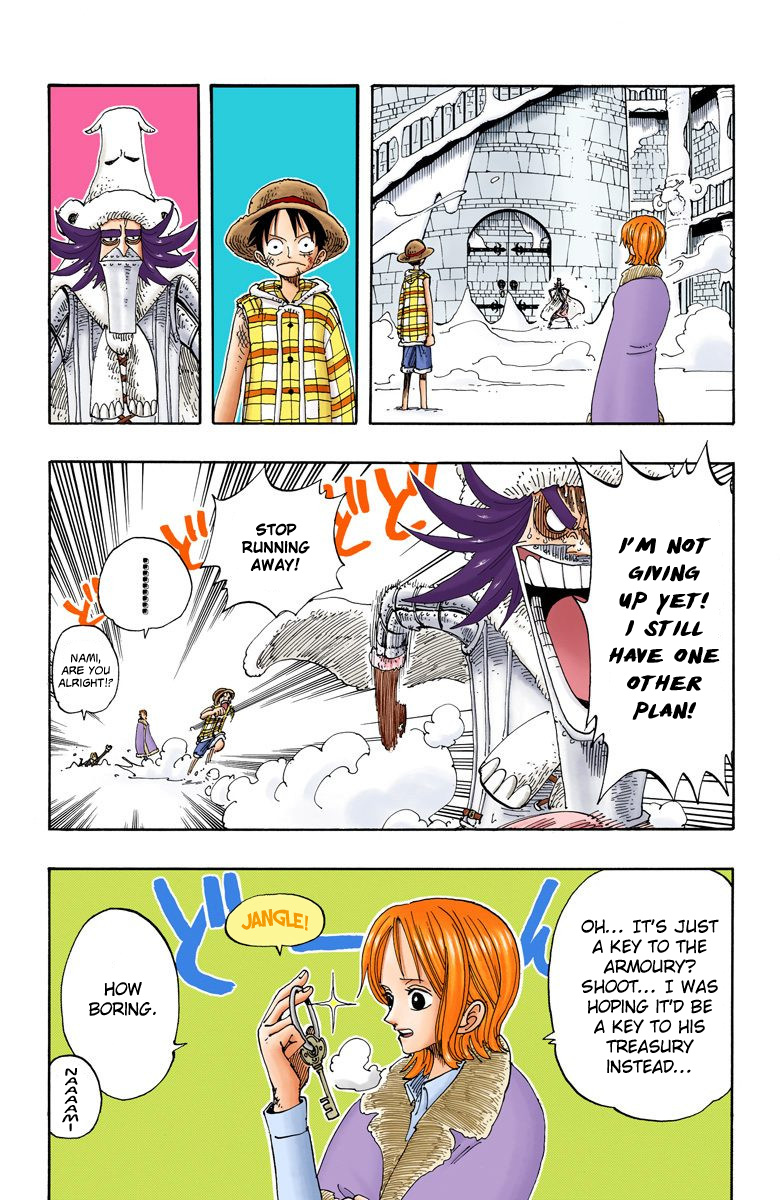 One Piece - Digital Colored Comics - Vol.17 Chapter 150: Royal Drum Crown's 7-Barrel Tin Can King Cannon