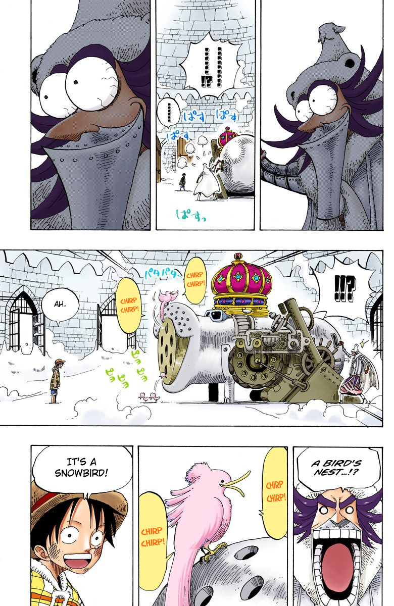 One Piece - Digital Colored Comics - Vol.17 Chapter 150: Royal Drum Crown's 7-Barrel Tin Can King Cannon