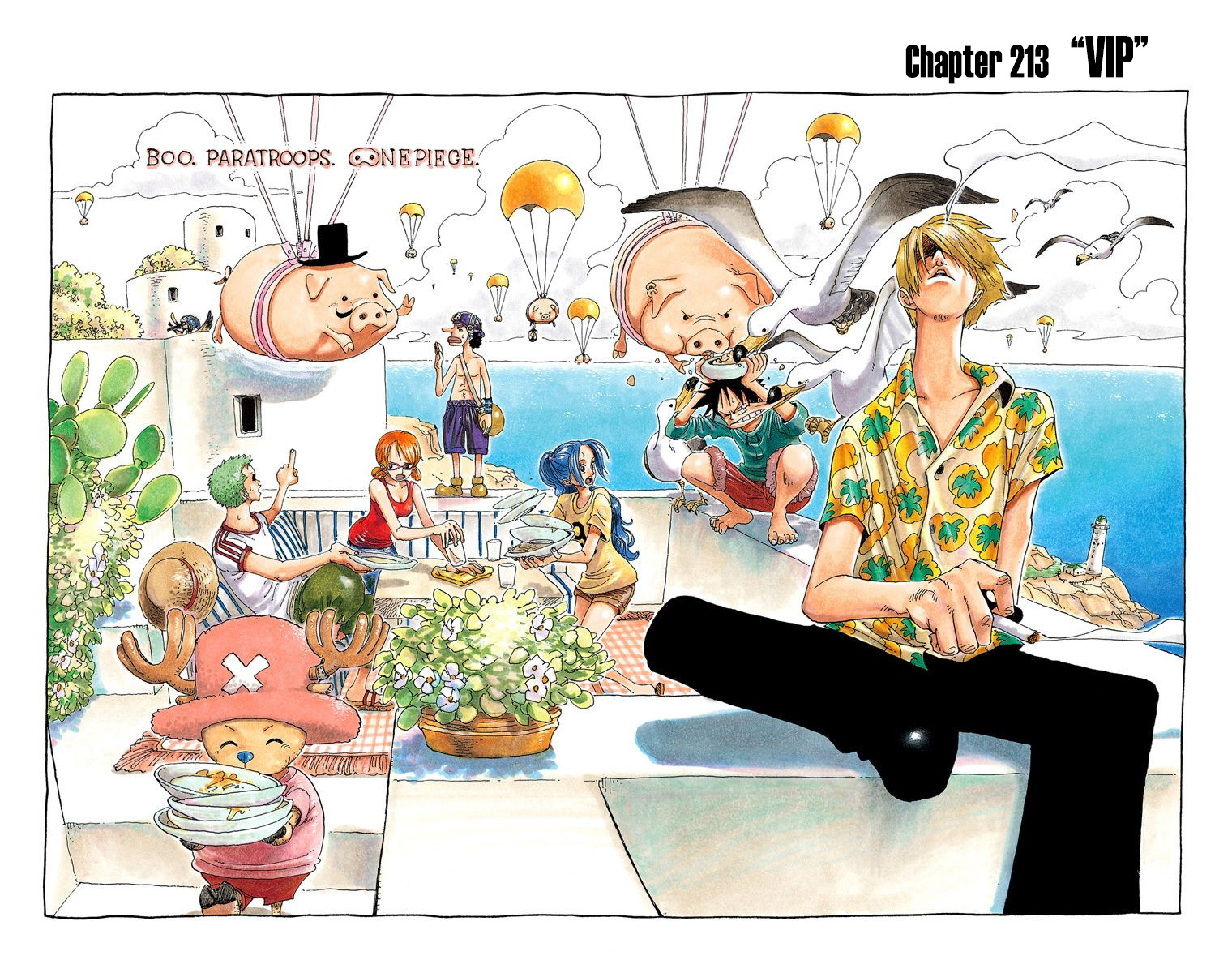 One Piece - Digital Colored Comics - Vol.23 Chapter 213: Vip