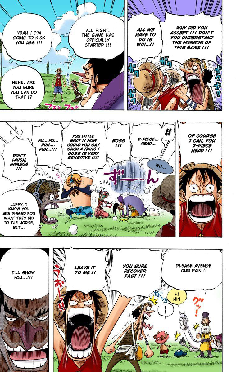 One Piece - Digital Colored Comics - Vol.33 Chapter 306: Donut Race