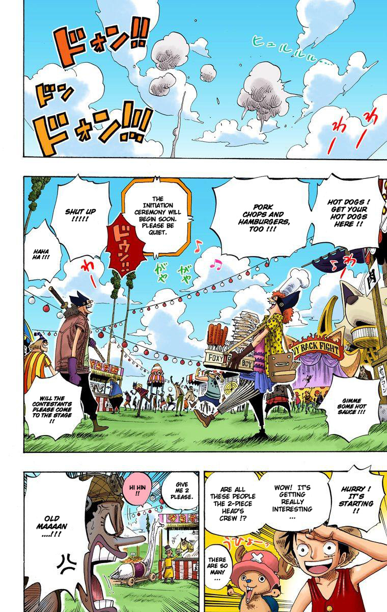 One Piece - Digital Colored Comics - Vol.33 Chapter 306: Donut Race