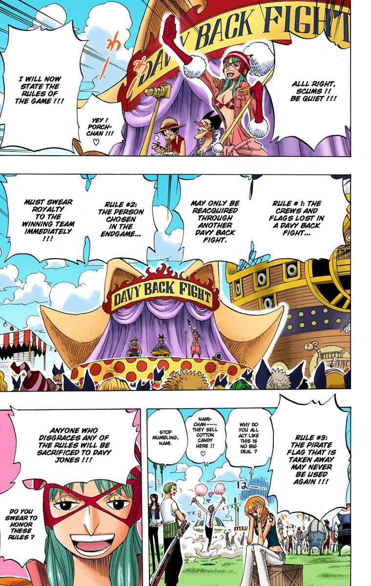 One Piece - Digital Colored Comics - Vol.33 Chapter 306: Donut Race