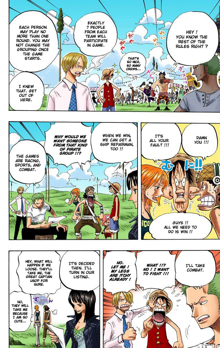 One Piece - Digital Colored Comics - Vol.33 Chapter 306: Donut Race