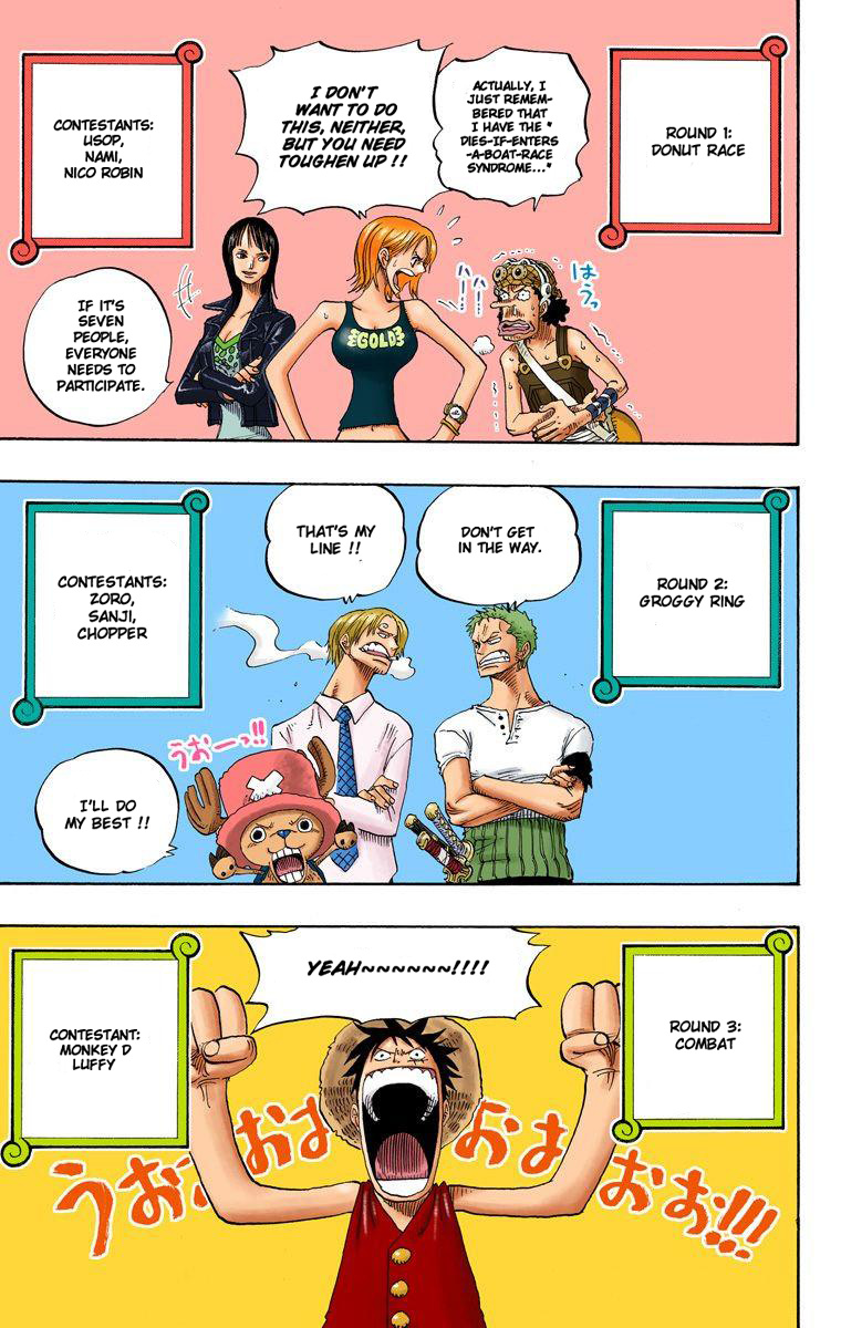 One Piece - Digital Colored Comics - Vol.33 Chapter 306: Donut Race