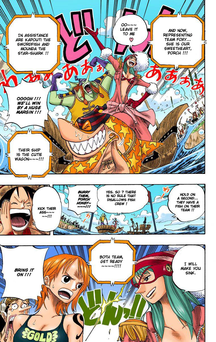 One Piece - Digital Colored Comics - Vol.33 Chapter 306: Donut Race