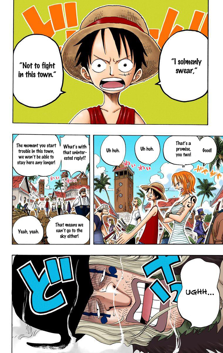 One Piece - Digital Colored Comics - Vol.24 Chapter 223: I Solemnly Swear Not To Fight In This Town