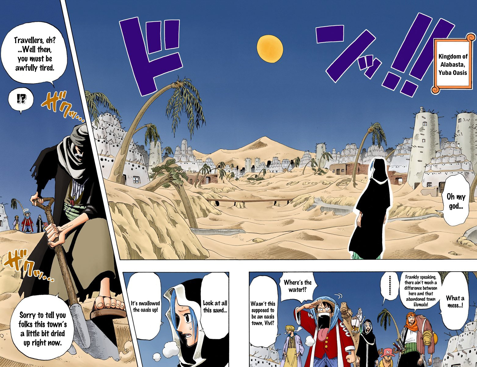 One Piece - Digital Colored Comics - Vol.18 Chapter 163: Yuba, Base Of The Rebel Forces