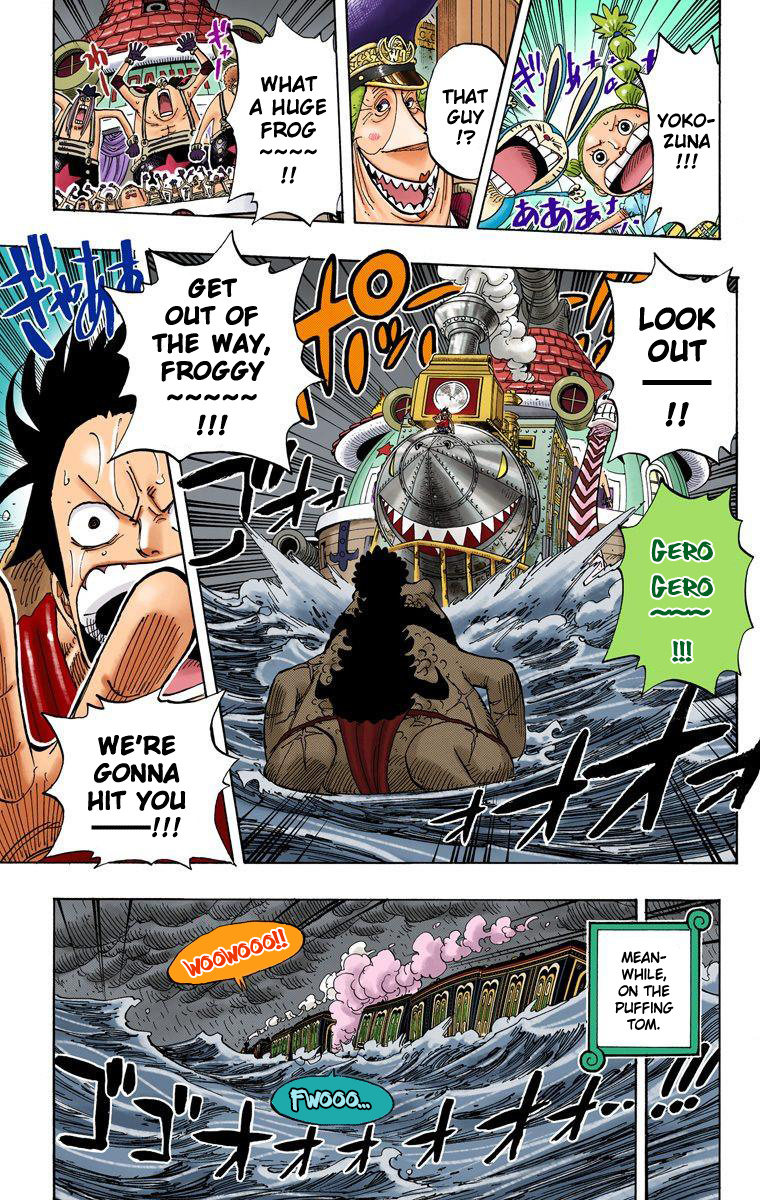 One Piece - Digital Colored Comics - Vol.39 Chapter 374: Struggle