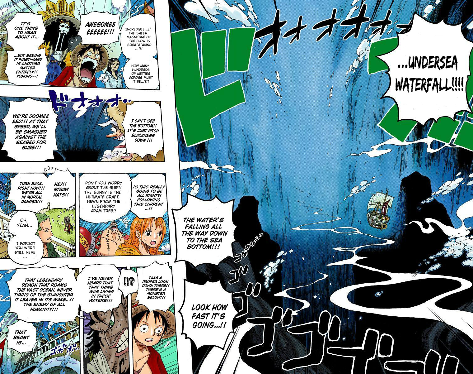 One Piece - Digital Colored Comics - Vol.62 Chapter 604: Into The Depths