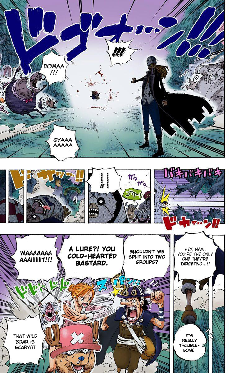 One Piece - Digital Colored Comics - Vol.47 Chapter 453: Cloudy With A Chance Of Bones