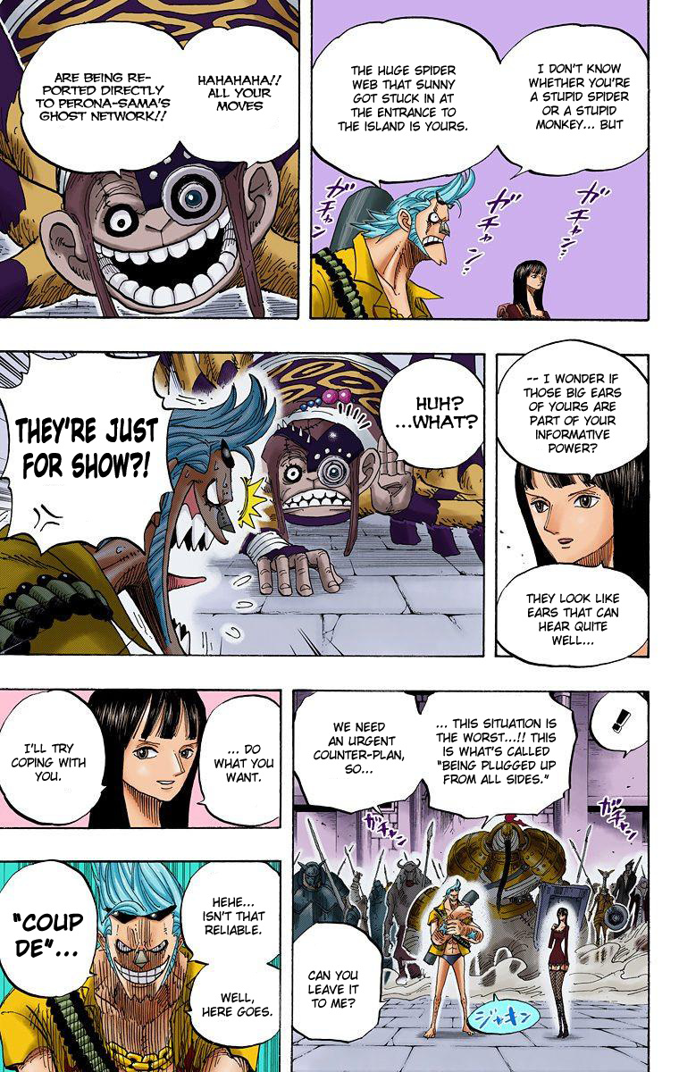 One Piece - Digital Colored Comics - Vol.47 Chapter 453: Cloudy With A Chance Of Bones