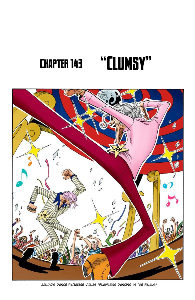 One Piece - Digital Colored Comics - Vol.16 Chapter 143: Clumsy