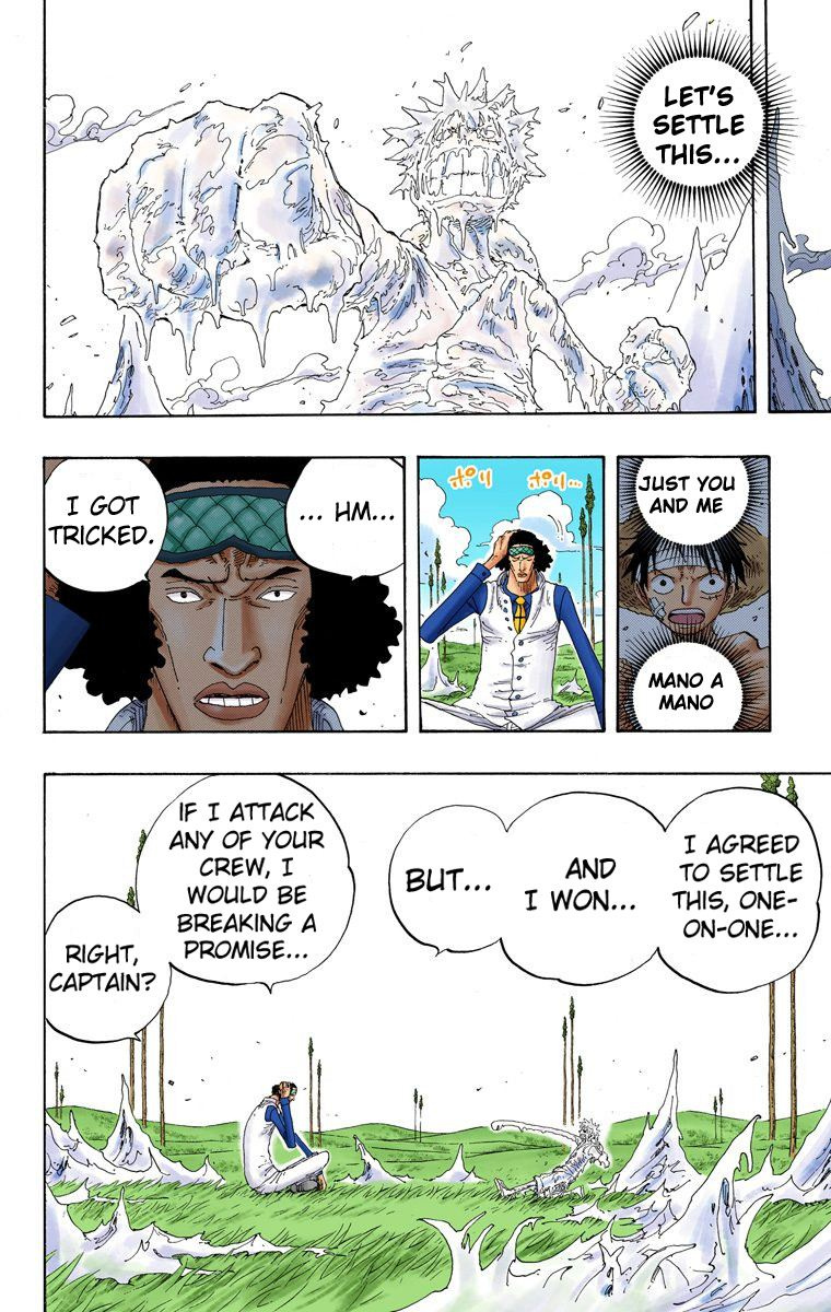 One Piece - Digital Colored Comics - Vol.34 Chapter 321: Mano A Mano