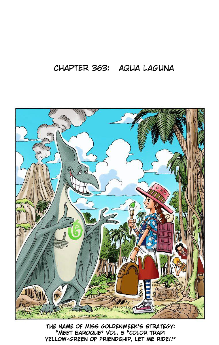 One Piece - Digital Colored Comics - Vol.38 Chapter 363: Aqua Laguna