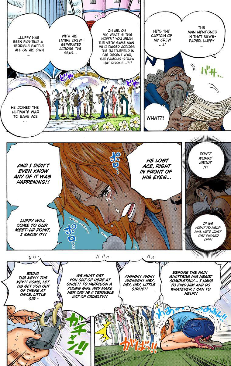 One Piece - Digital Colored Comics - Vol.60 Chapter 592: Yell