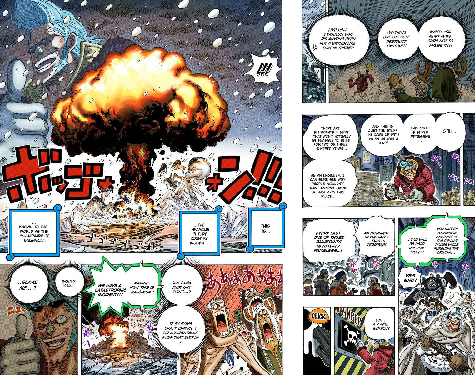 One Piece - Digital Colored Comics - Vol.60 Chapter 592: Yell