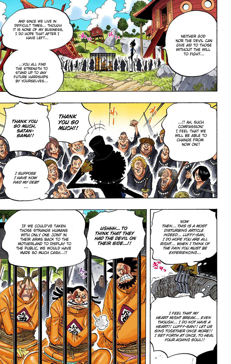 One Piece - Digital Colored Comics - Vol.60 Chapter 592: Yell