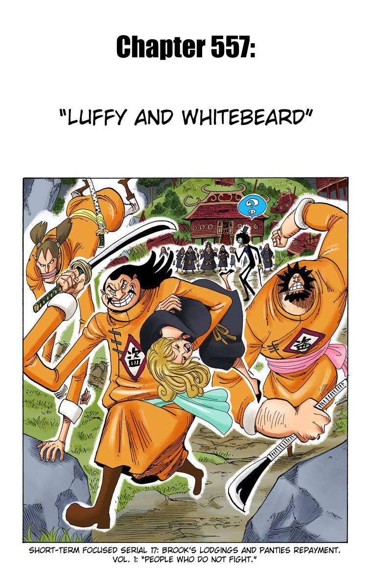 One Piece - Digital Colored Comics - Vol.57 Chapter 557: Luffy And Whitebeard