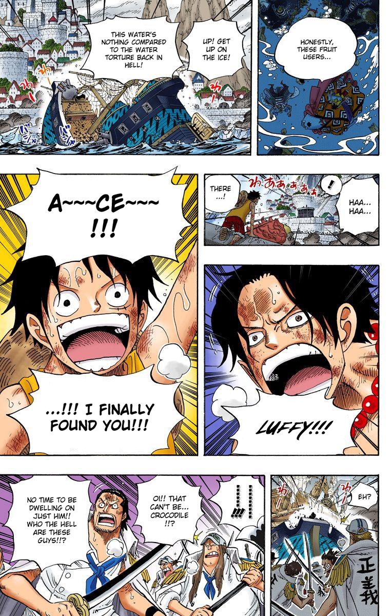 One Piece - Digital Colored Comics - Vol.57 Chapter 557: Luffy And Whitebeard