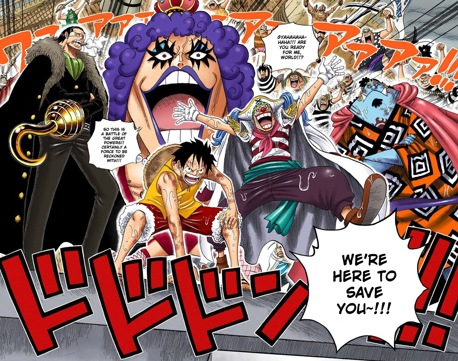 One Piece - Digital Colored Comics - Vol.57 Chapter 557: Luffy And Whitebeard