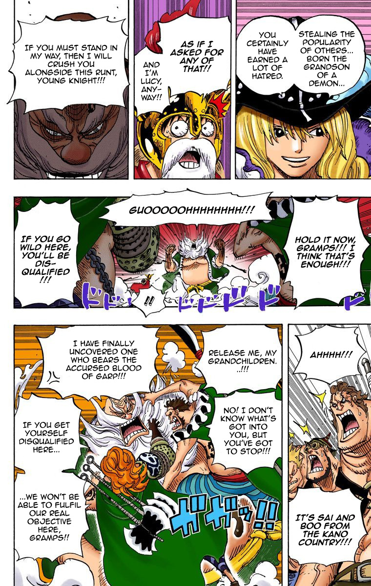 One Piece - Digital Colored Comics - Vol.71 Chapter 708: Colosseum Of Rogues