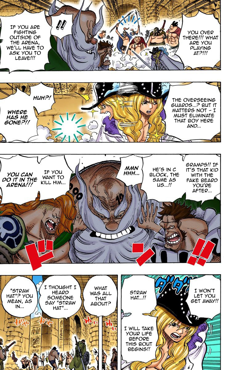 One Piece - Digital Colored Comics - Vol.71 Chapter 708: Colosseum Of Rogues