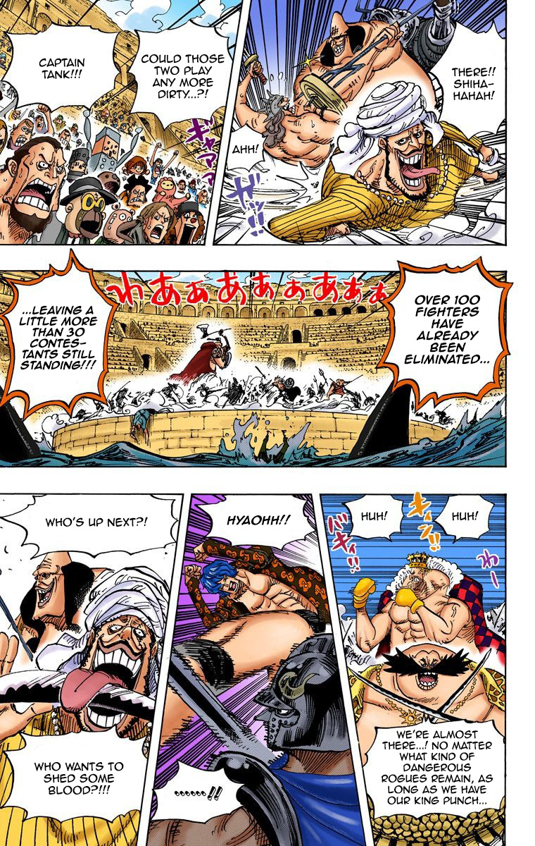 One Piece - Digital Colored Comics - Vol.71 Chapter 708: Colosseum Of Rogues