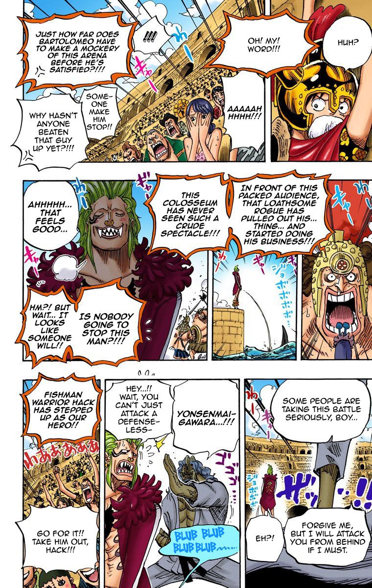 One Piece - Digital Colored Comics - Vol.71 Chapter 708: Colosseum Of Rogues