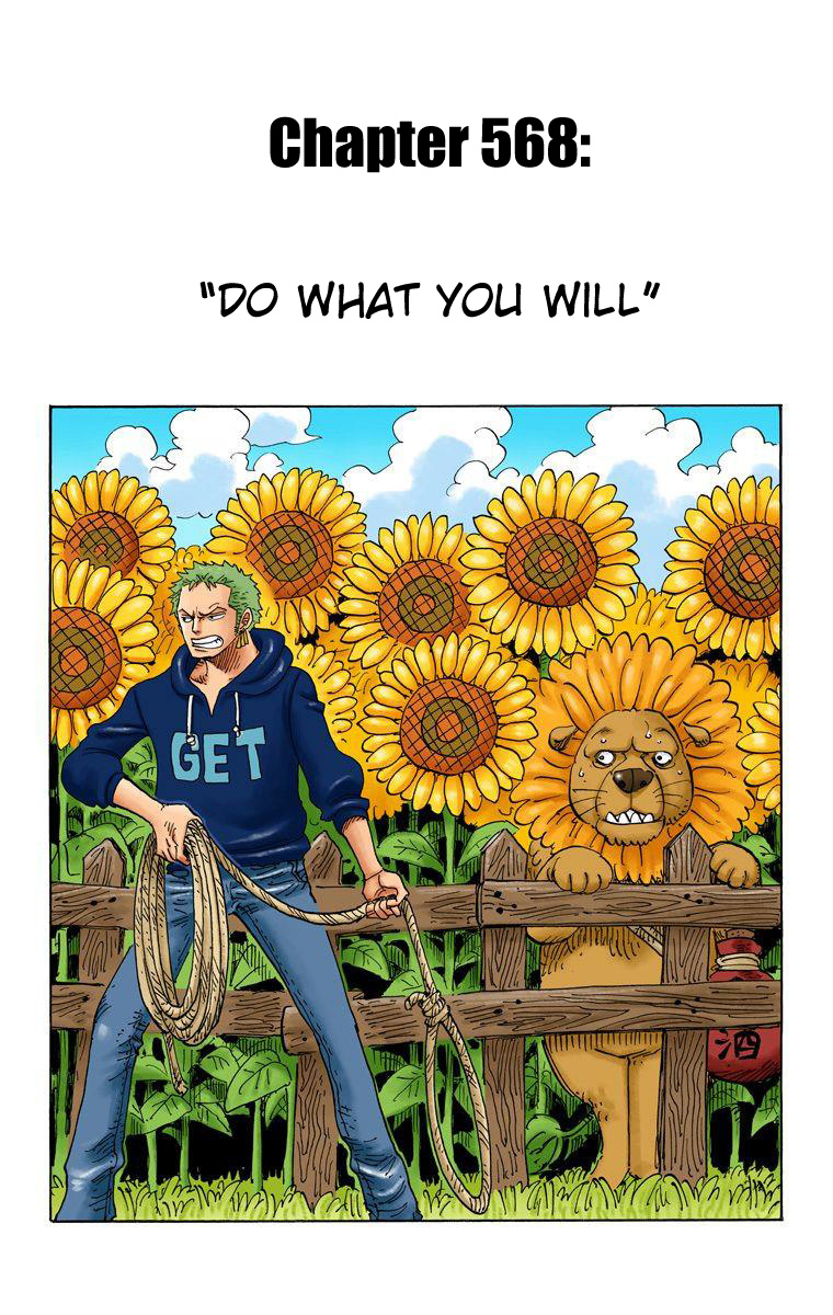 One Piece - Digital Colored Comics - Vol.58 Chapter 568: Do What You Will